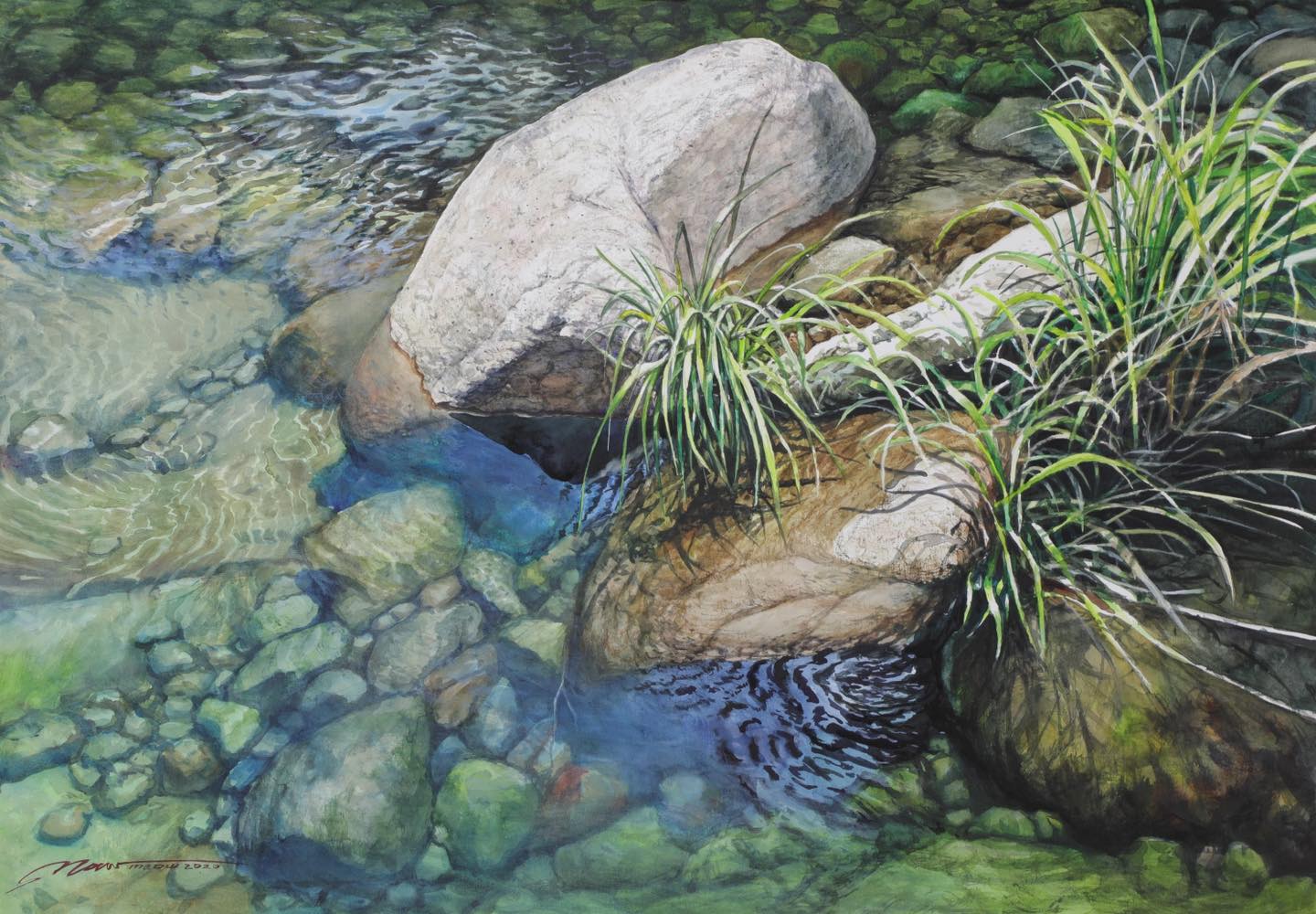 Watercolor - Watercolor World Of Chuah Teong Meow 蔡長妙水彩画世界