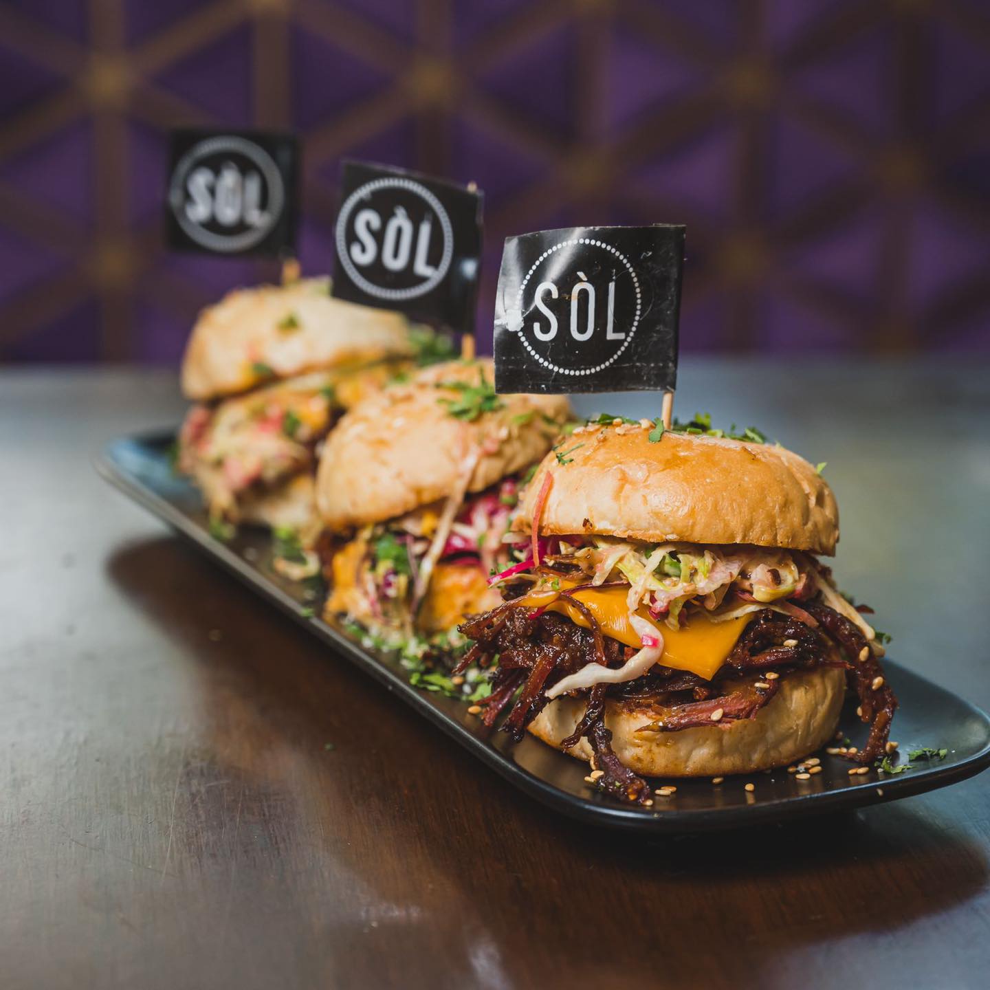 SÒL - Triple the Flavor, Triple the Fun! Our trio sliders... | Facebook