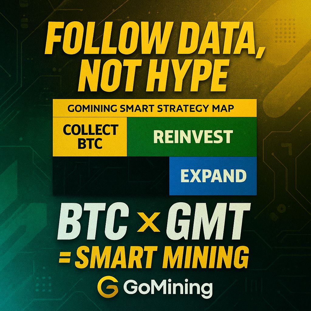 Blog - Ever wonder when to collect BTC vs reinvest GMT? 📊 The GoMining ...