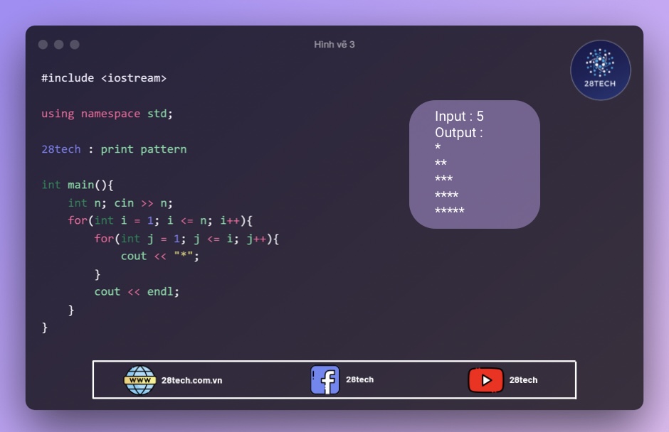 28Tech - Các bạn có thể làm bài và submit theo link... | Facebook