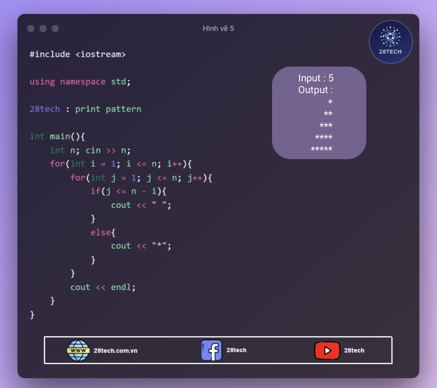 28Tech - Các bạn có thể làm bài và submit theo link... | Facebook