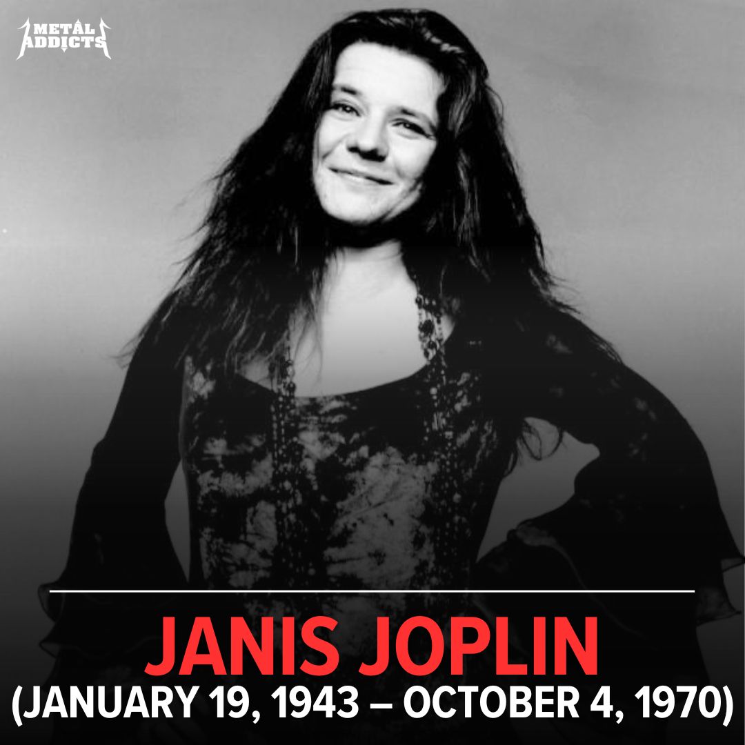 Metal Addicts - Happy heavenly birthday to Janis Joplin —... | Facebook