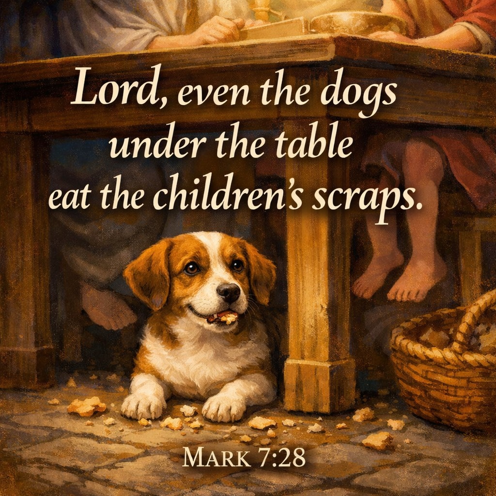 “Lord, even the dogs under... - Immaculate Conception Parish | Facebook