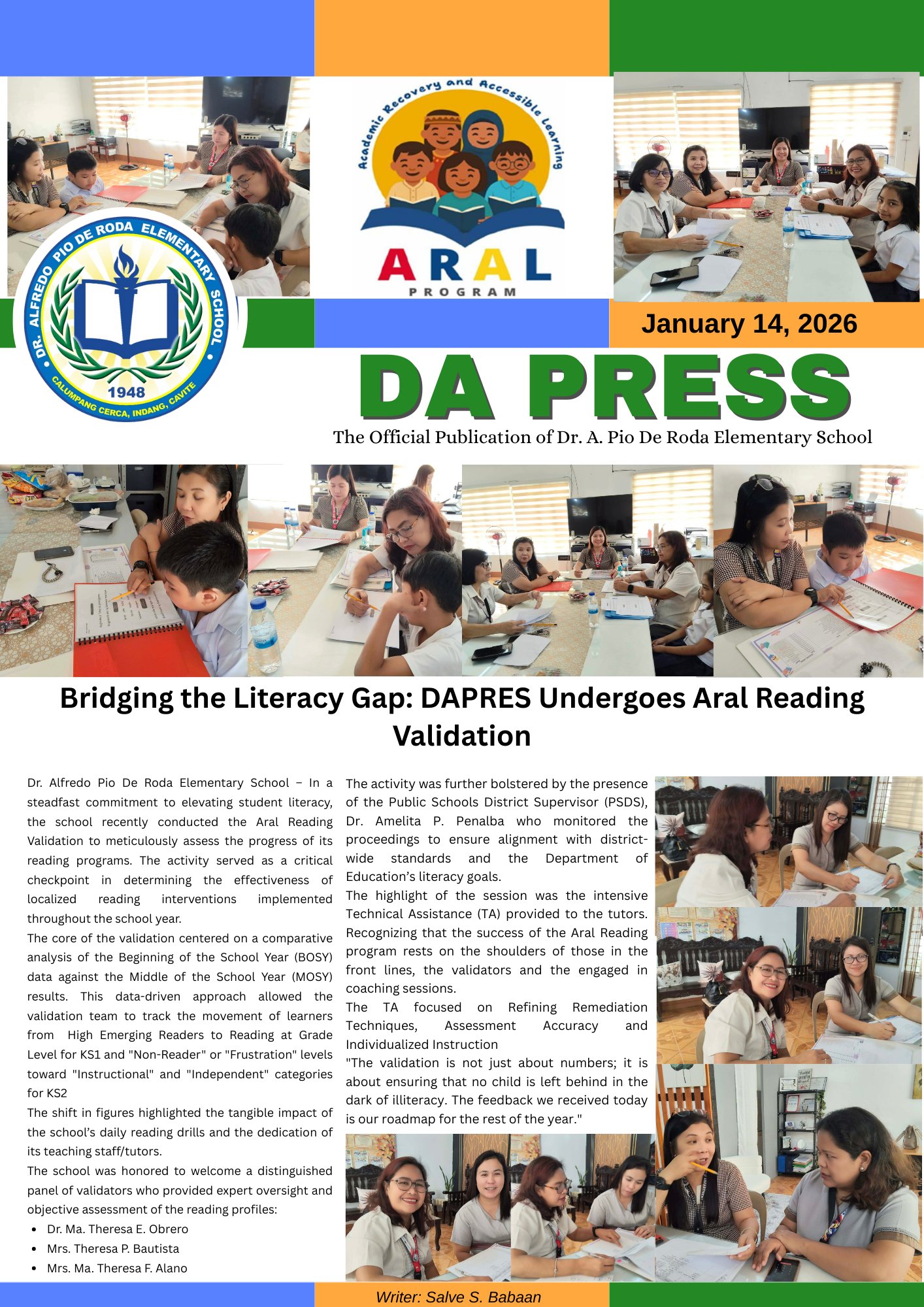 DepEd Tayo Dr. Alfredo Pio De Roda ES - Cavite Province