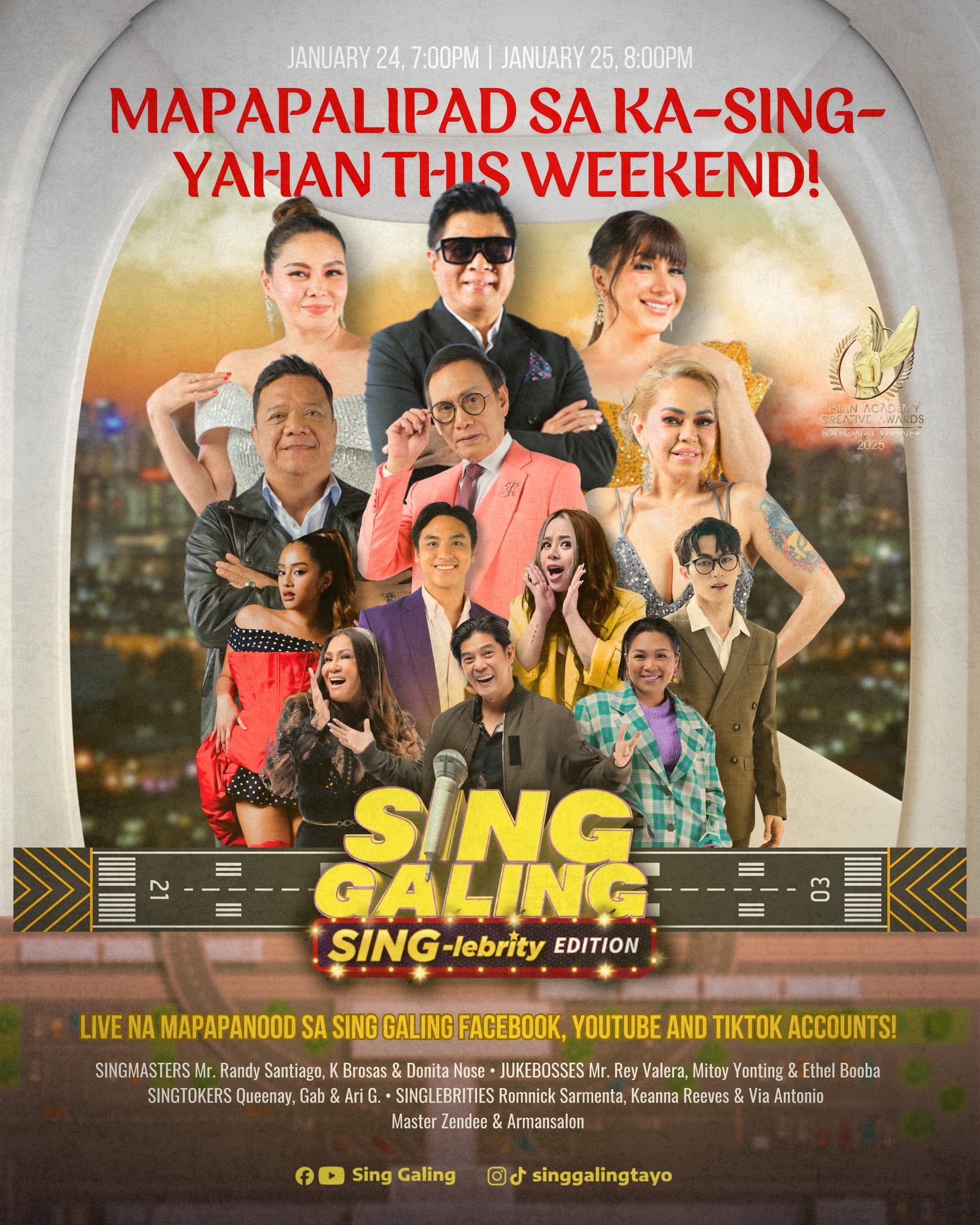 Sing - WE ARE NOW ARRIVING AT OUR DESTINATION 👨‍ ️ Handa na ba kayo ...