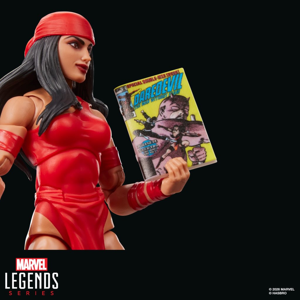 Hasbro Marvel Legends Elektra preorders start October 6th