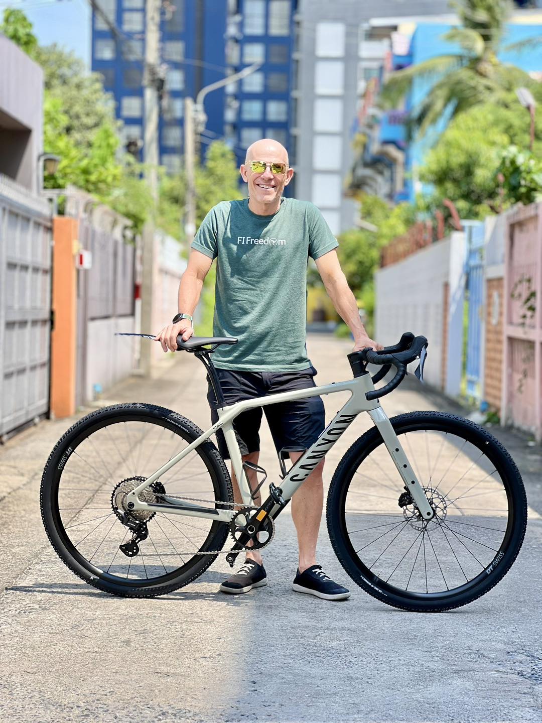 It's Gravel time ! Thank you Dave for Canyon Grizl cf7 size Xs