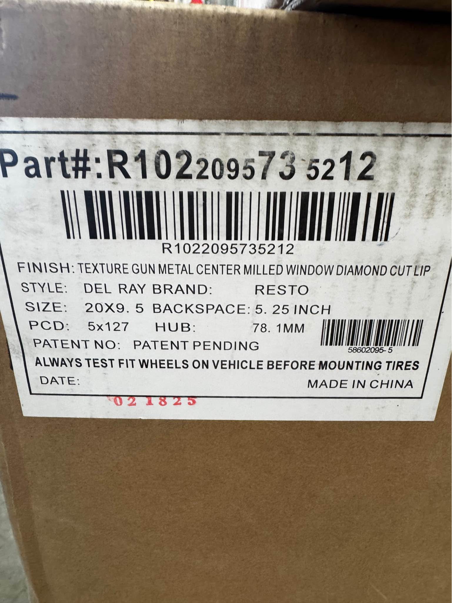 Resto del rays 20x8 20x9.5 5x5 NEW - Car Wheels, Tires & Parts ...