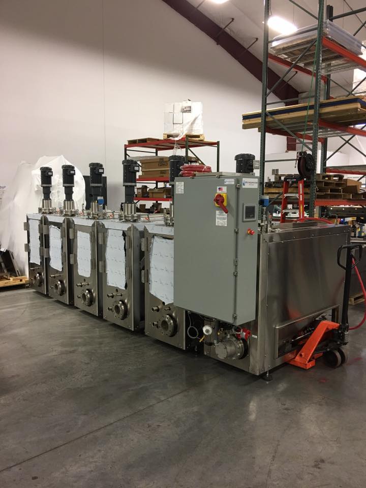 Bio-Response Solutions - PET-400 Alkaline Hydrolysis machines lined up ...