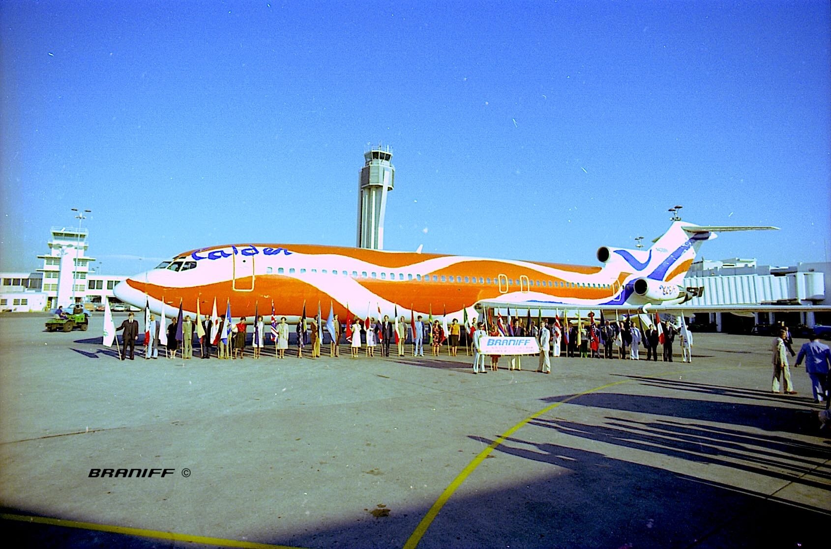 Braniff International awarded new Southeast routes in 1977