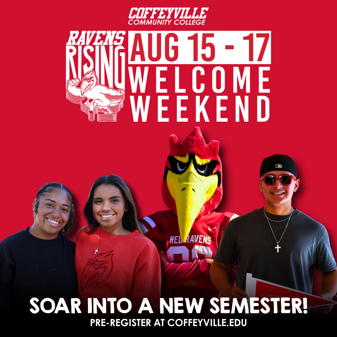 Coffeyville - 🎉 Ravens Rising Welcome Weekend is almost here! 📅 August ...