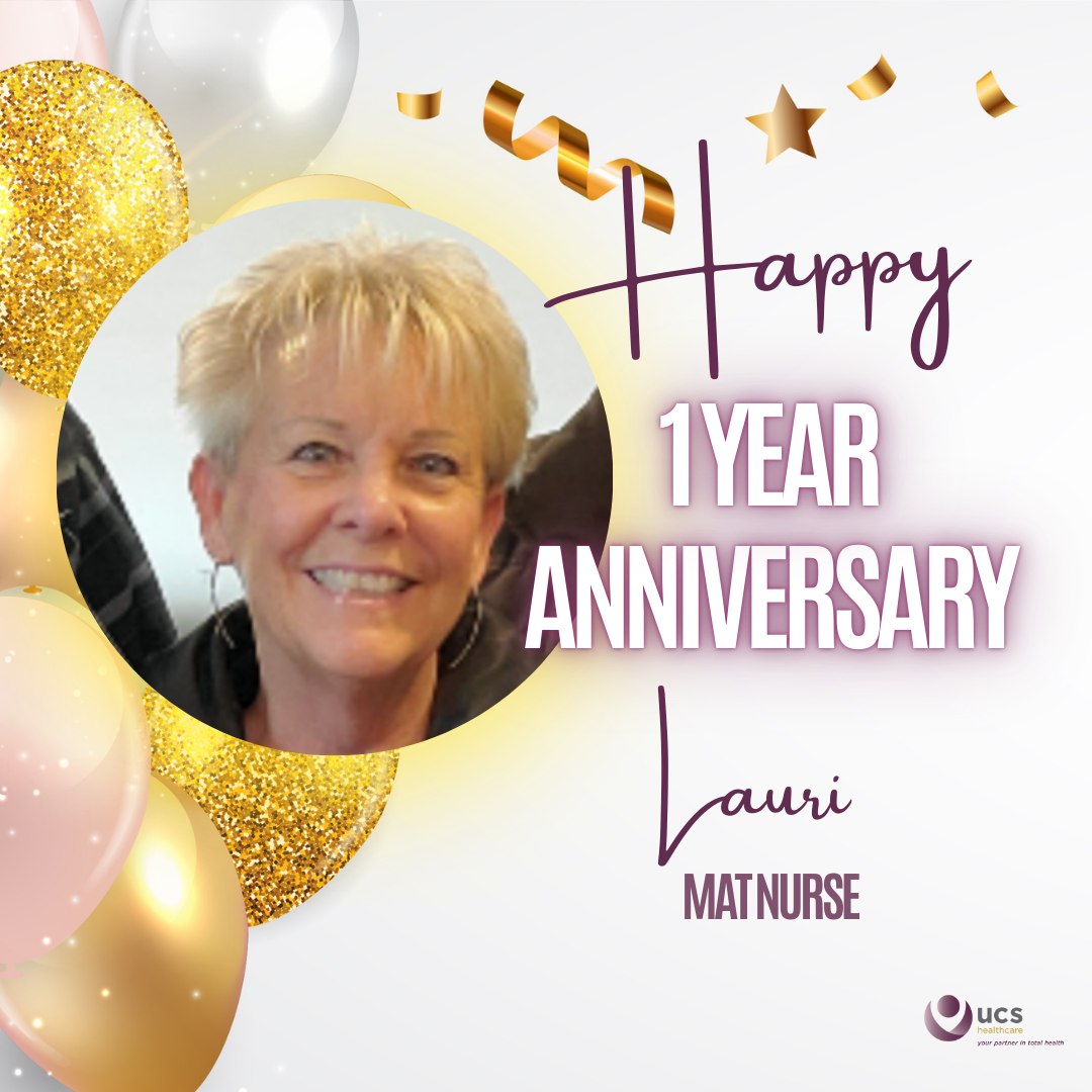 UCS - Congratulations on your 🌟First Work Anniversary, Lauri!🌟 You have ...