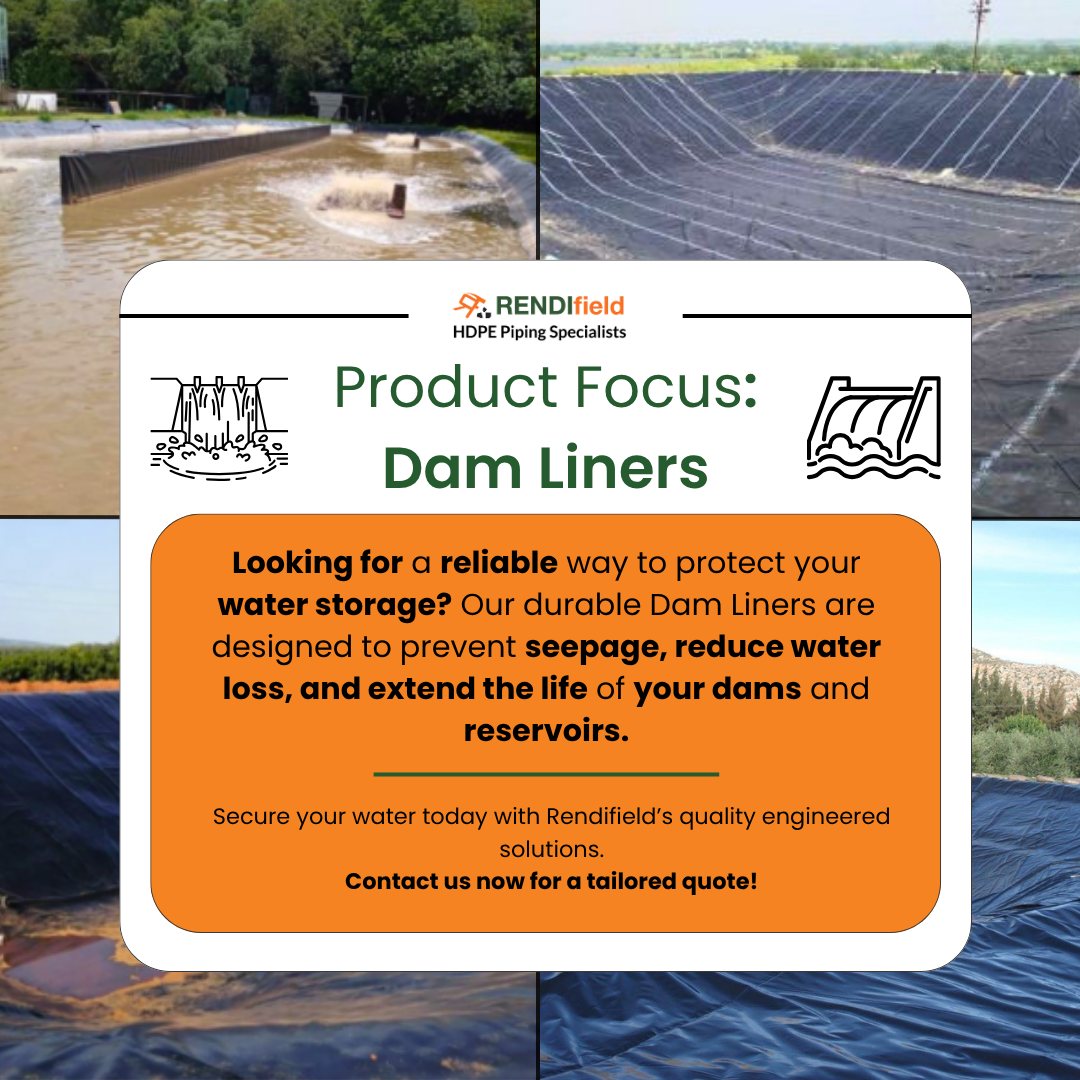 Product Focus: Dam Liners Looking... - Rendifield SA Pty-Ltd | Facebook