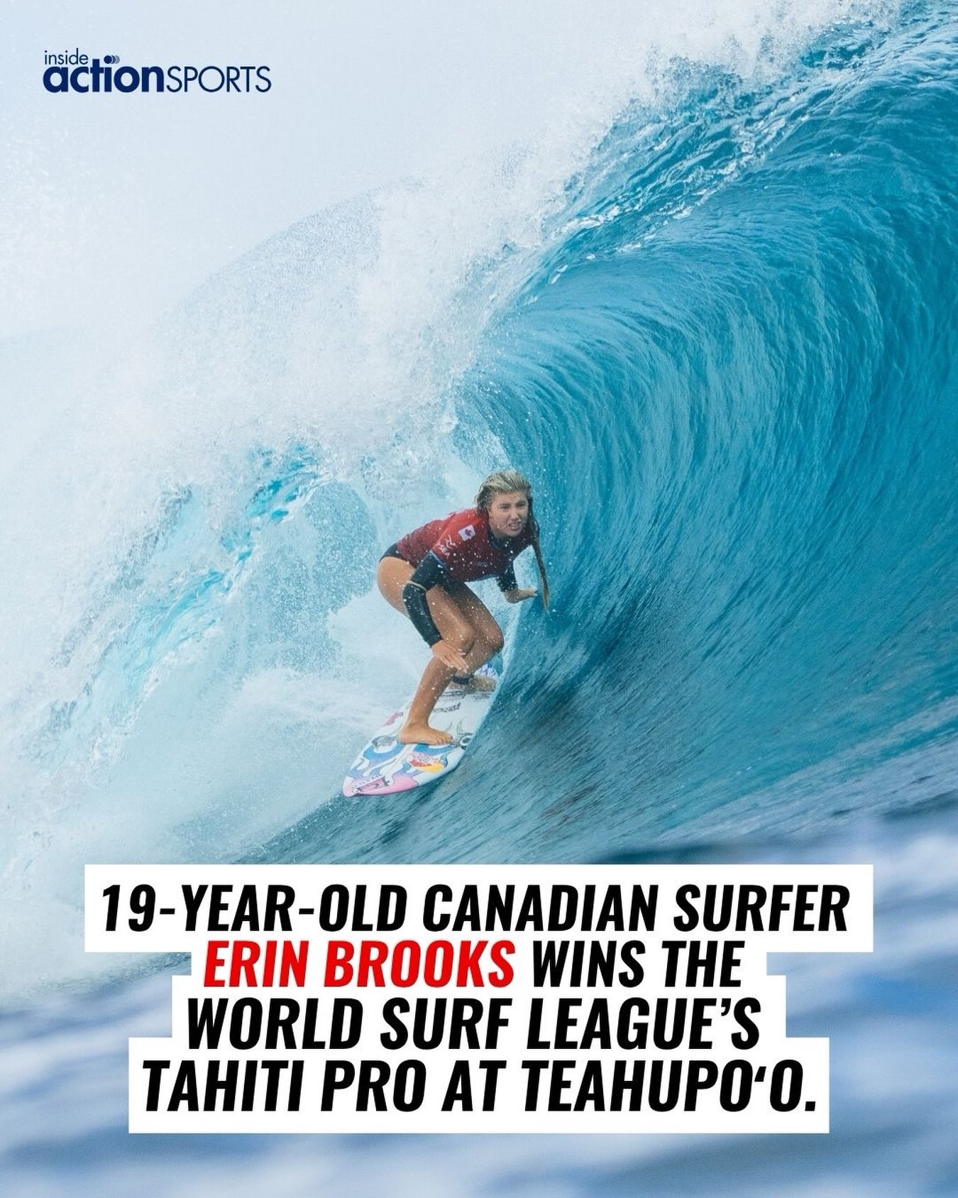 With 15 year old Erin Brooks the future of women's surfing is