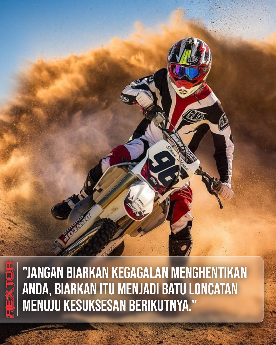 RextoR - Sudah siap buat tempur di trek lurus Jangan lupa, pakai REXTOR ...