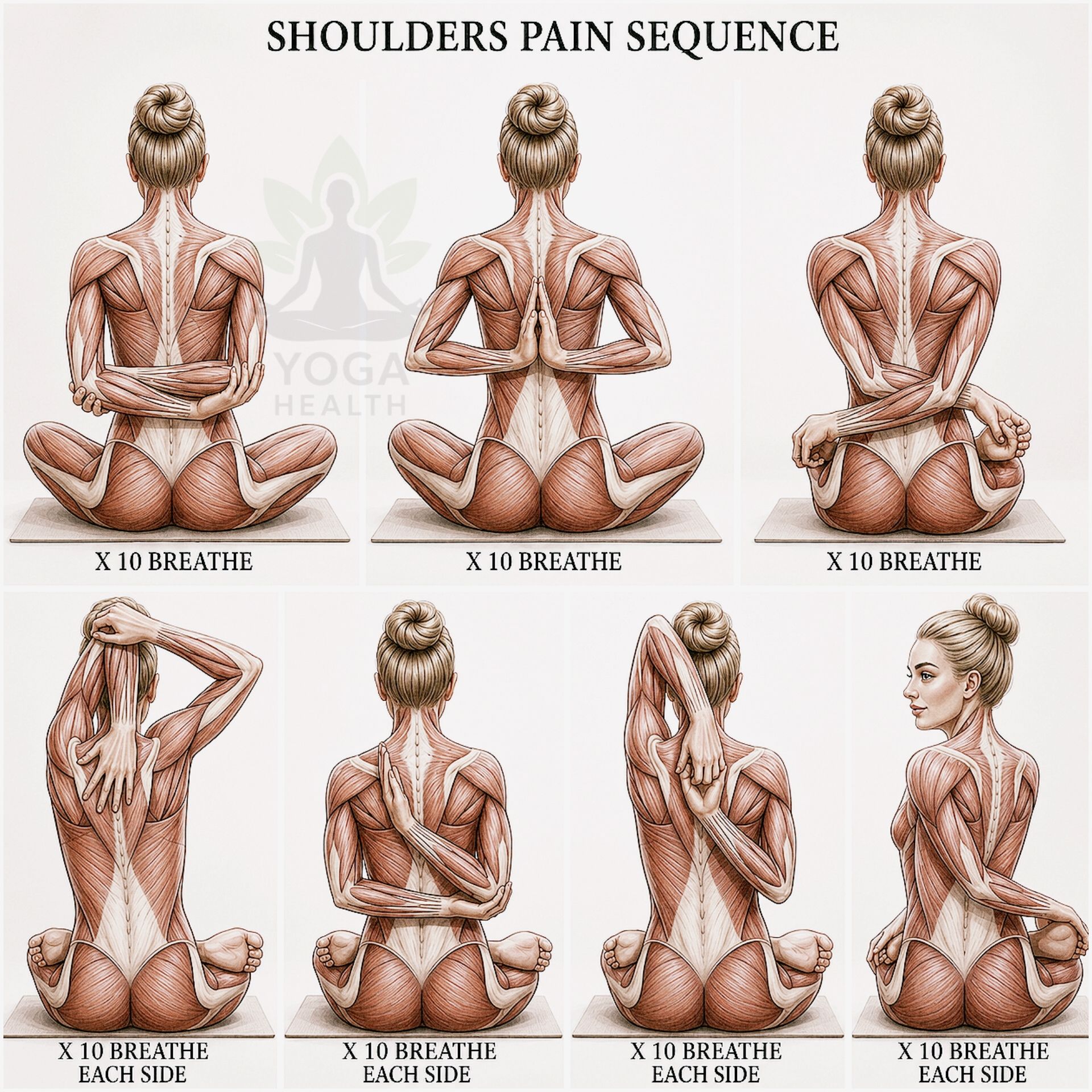Relieve upper back pain and unlock tight shoulders with this
