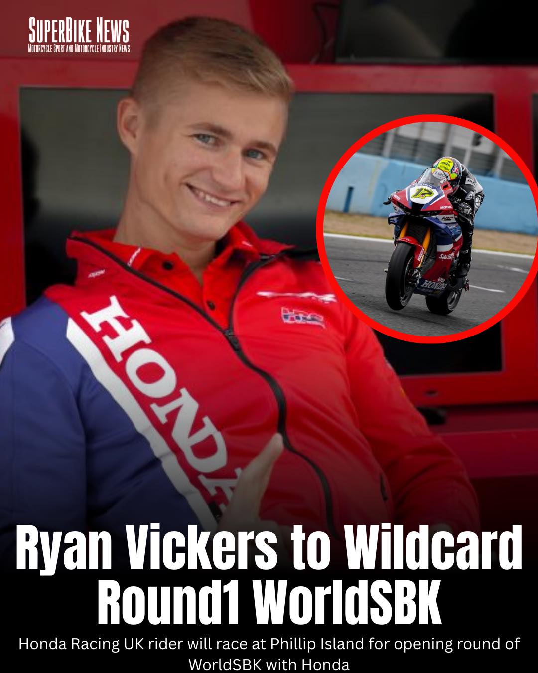 Superbike News - Ryan’s heading down under 🦘🇦🇺 Honda... | Facebook