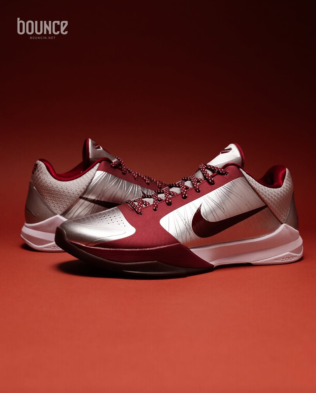 New detailed images of the Nike Kobe 5 Protro “Lower Merion Aces