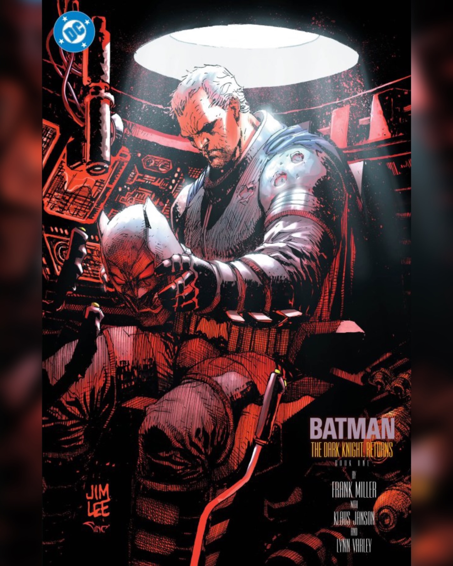 STRAIGHT FIRE - JIM LEE/THE DARK KNIGHT RETURNS COVER!!! And there