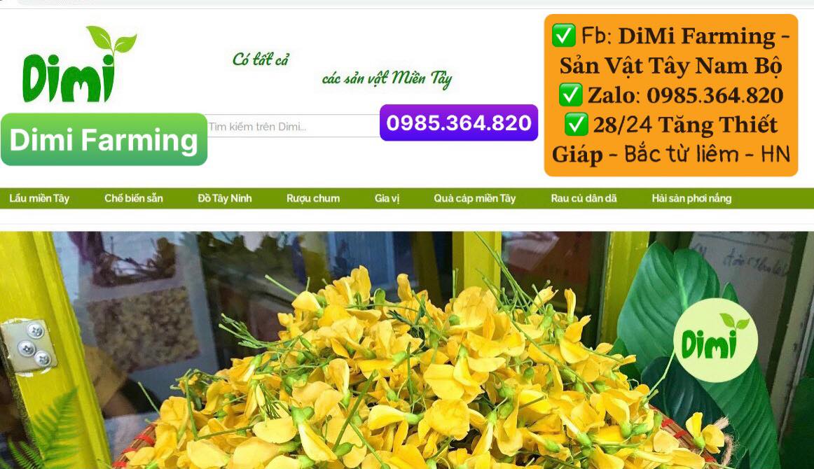 DiMi Farming - Sản Vật Tây Nam Bộ | Hanoi
