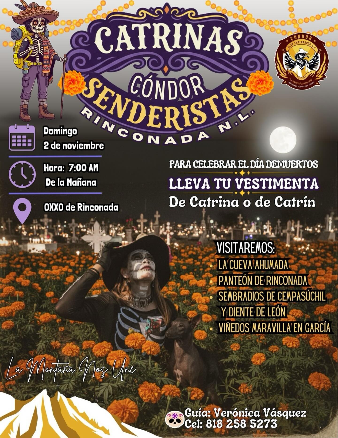 Club - *!Celebremos el Día de Muertos entre flores de cempasúchil y ...