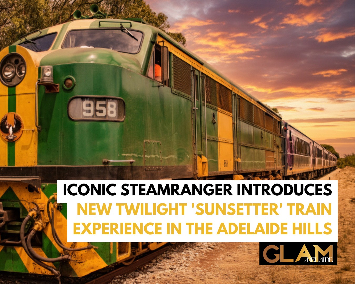 Glam - NEW TWILIGHT STEAMRANGER SERVICE: SteamRanger Heritage Railway ...
