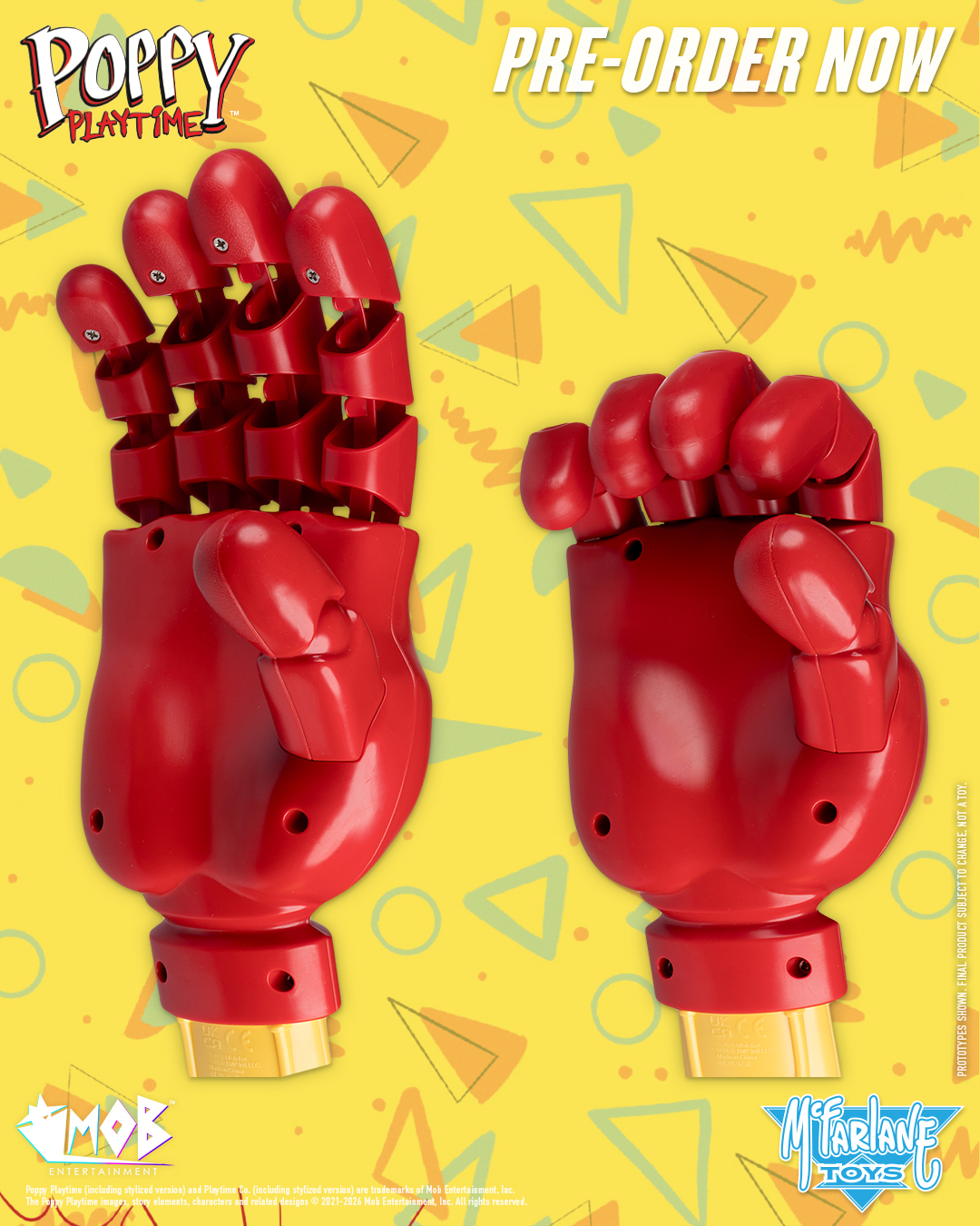GrabPack (Red) from Poppy Playtime is available for pre-order NOW