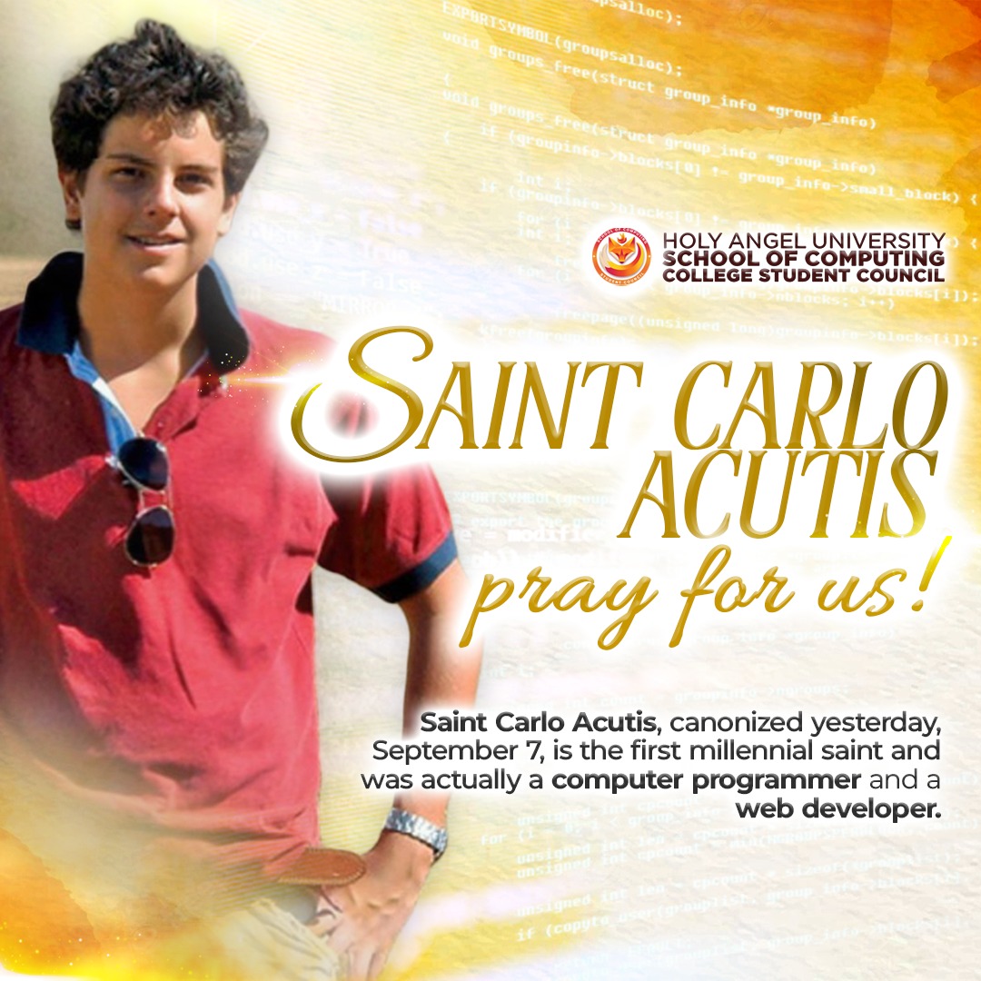 HAU - Saint Carlo Acutis — a gamer, a coder, and the first millennial ...