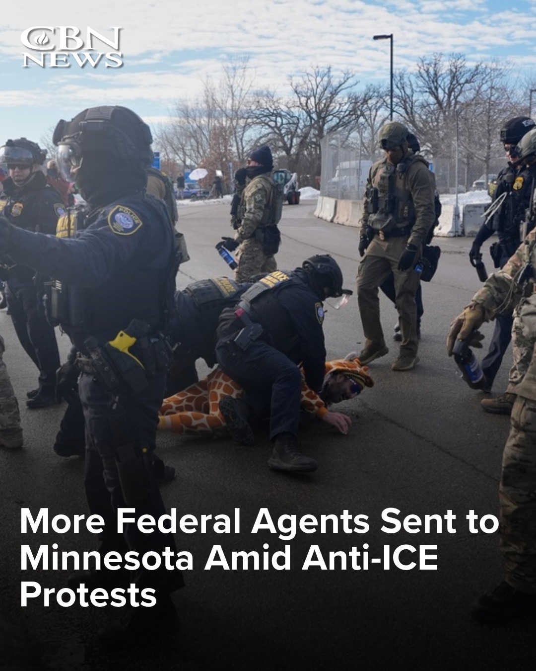 CBN News - More federal agents are headed to Minnesota, as... | Facebook