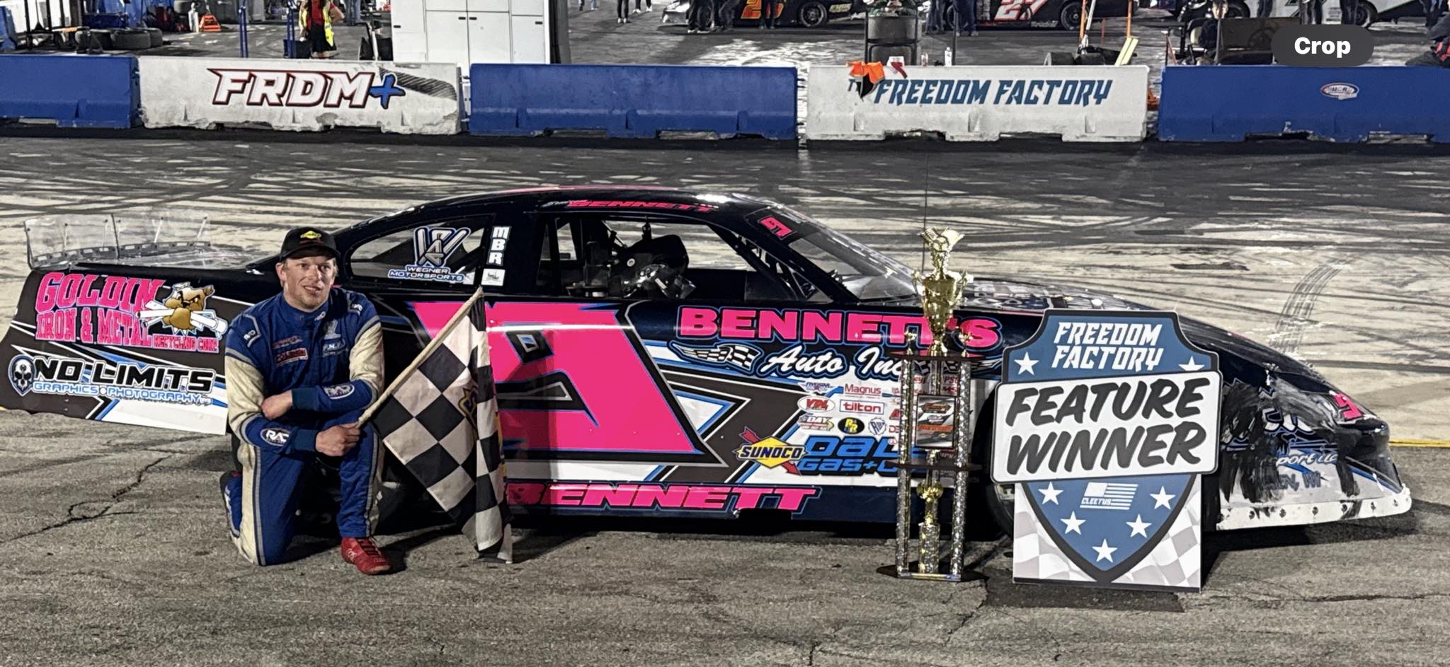 Sunshine - Braison Bennett wins the 50 lap Bill Bigley Memorial non ...