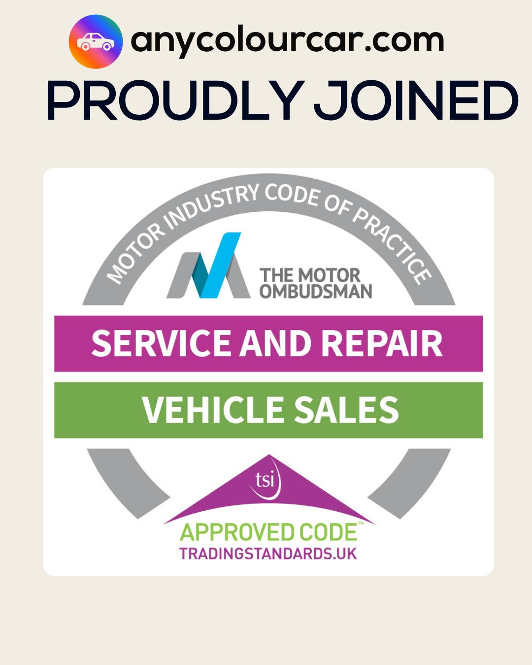 Anycolourcar.com - 🎉 Exciting news! 🎉 We’re proud to announce that we ...
