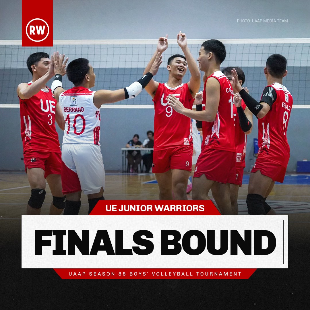 RedWire - FINALS BOUND! 🏐 ️ The UE Junior Warriors are headed to the ...