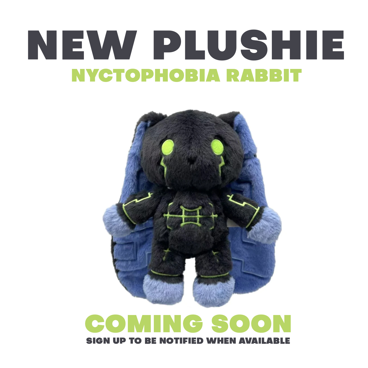 Nyctophobia Rabbit 🖤💚 Nyctophobia is a severe fear of the dark
