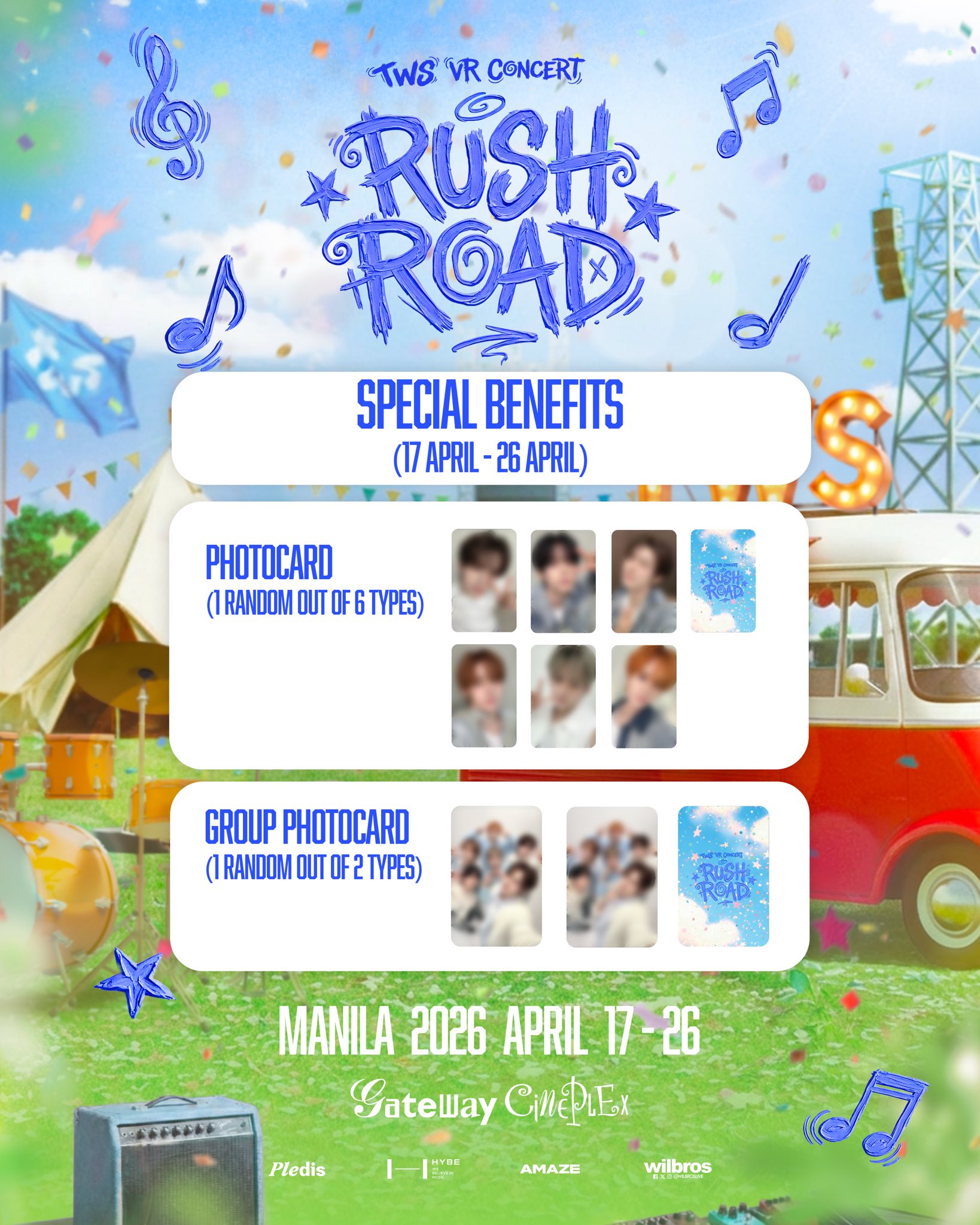 タレントグッズ TWS VR CONCERT : RUSH ROAD