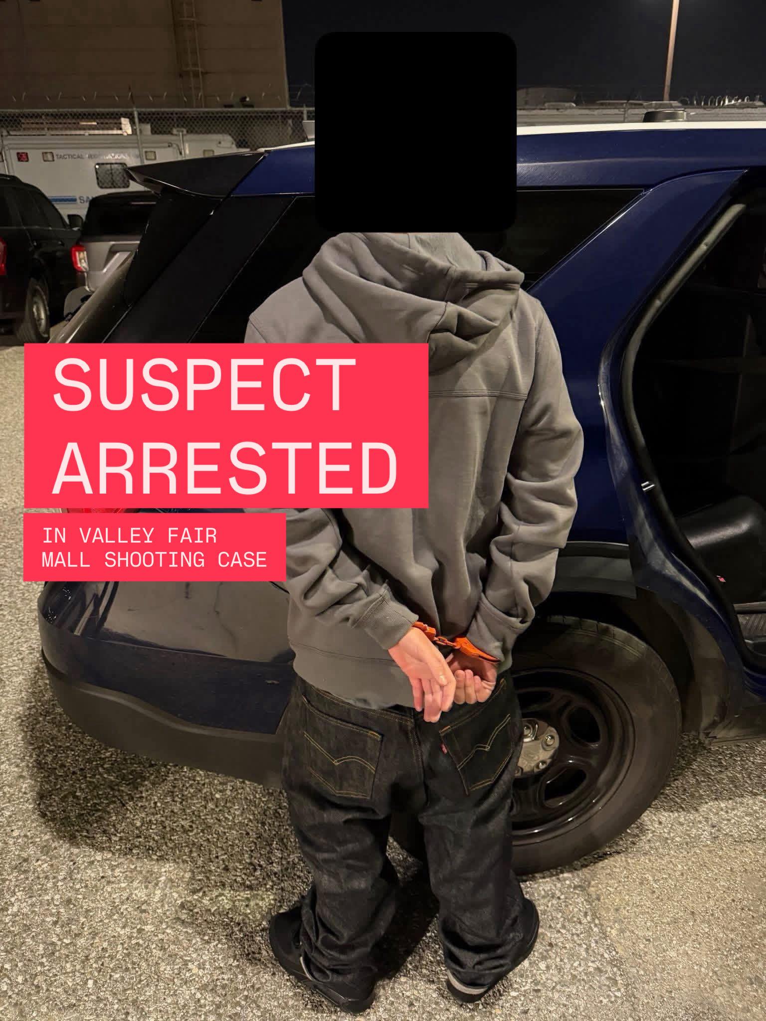 J.R. - San Jose police have arrested a suspect in the Black Friday ...