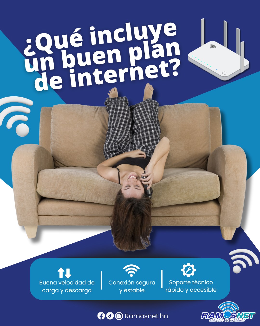 RamosNet - 🔍 ¿Qué incluye un buen plan de internet? No todo es ...