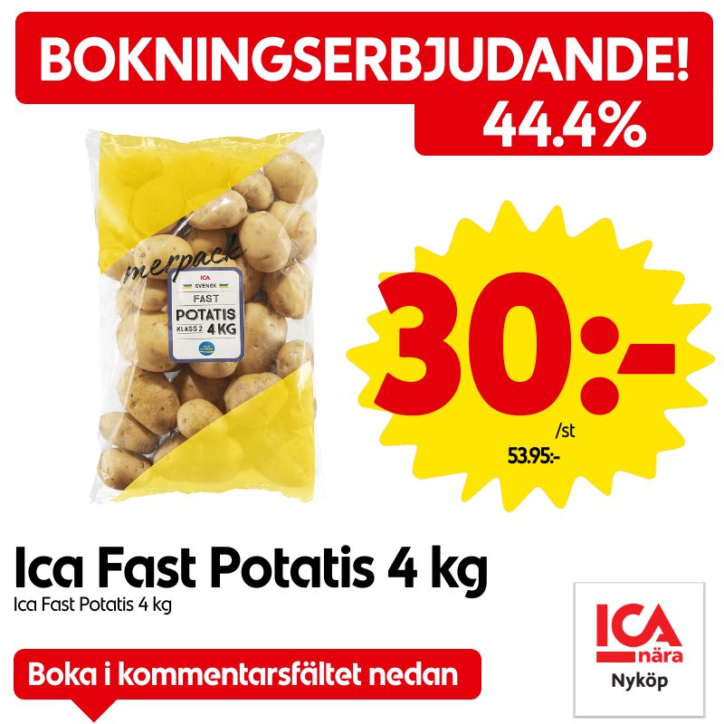 ICA Nära Nyköp - Bokningen avslutad ... | Facebook
