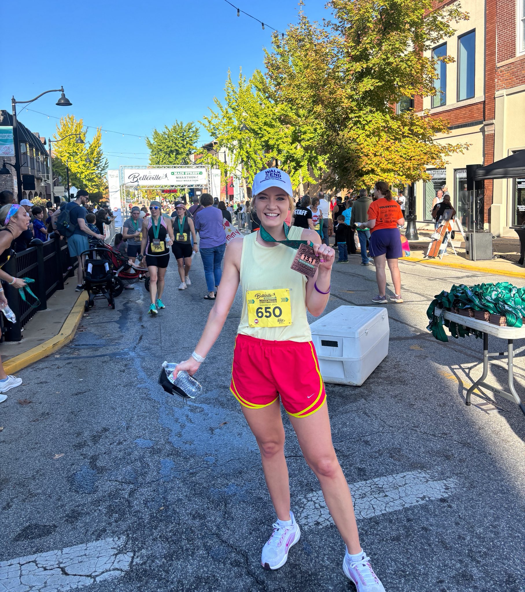 1000HOUR HEARING MARATHON 2020/6〜2021/5 Meteorologist completes half marathon for Alzheimer's Association