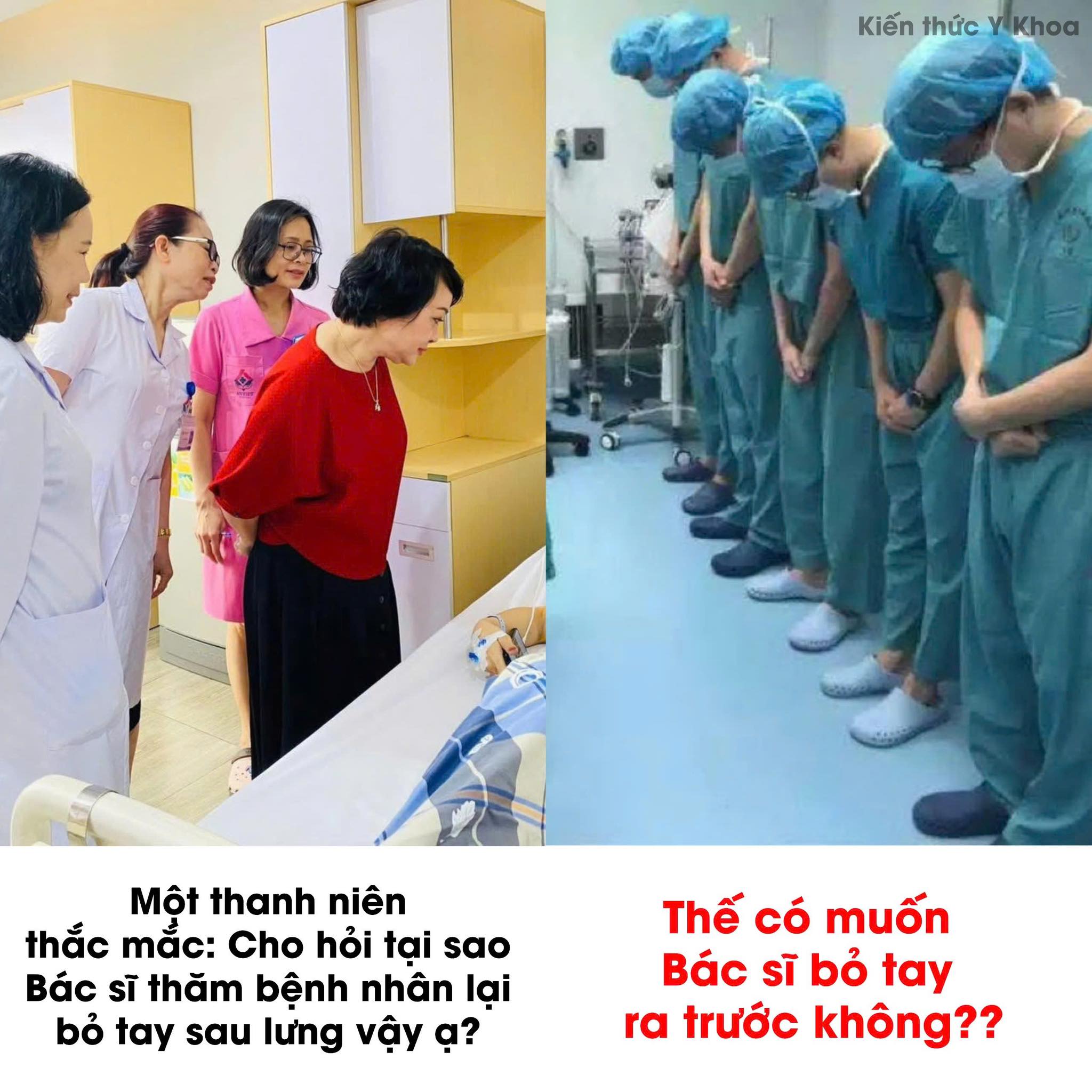 KIẾN - Bác sĩ mà bỏ tay ra trước là người nhà khóc đấy 😆 | Facebook
