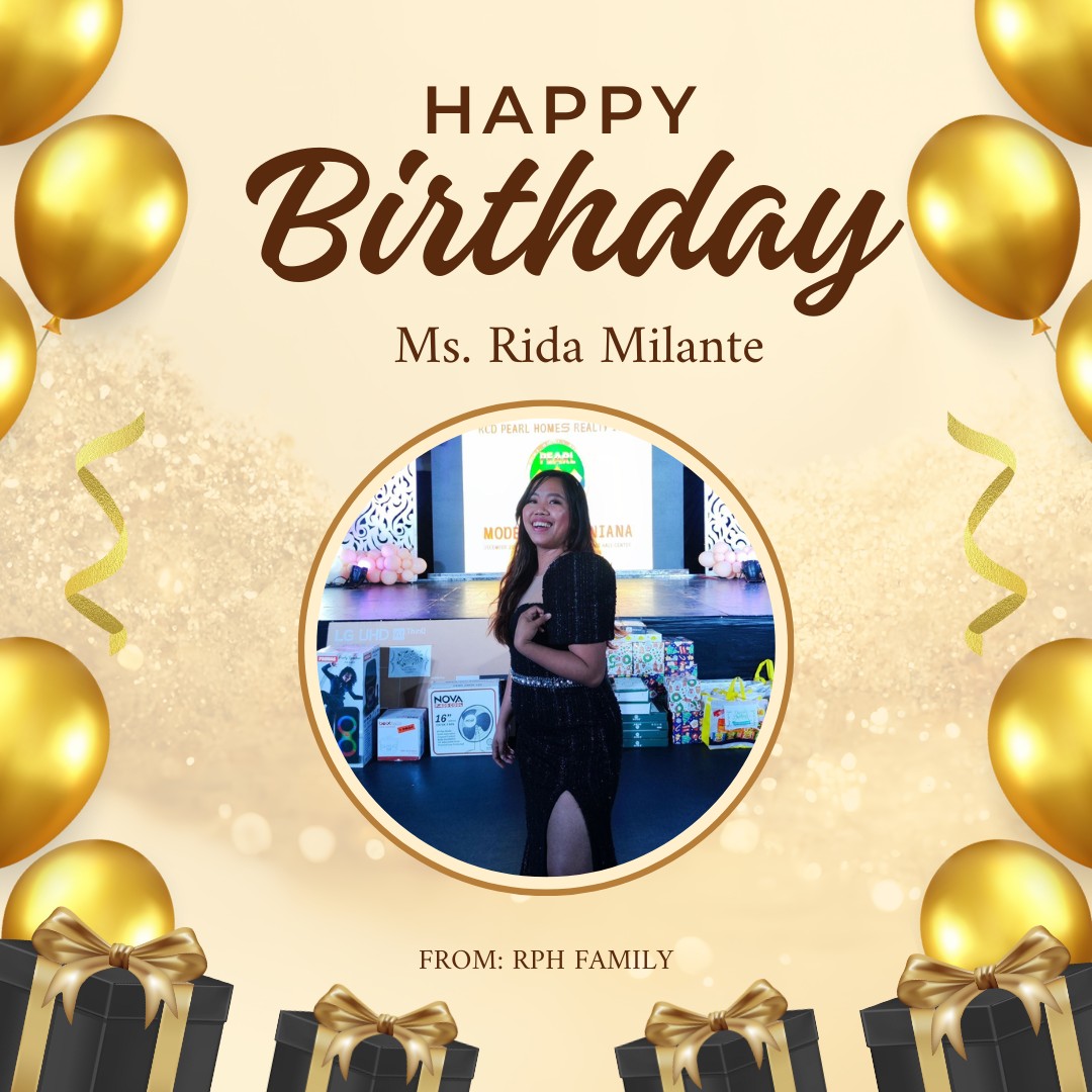 🎉 Happy Birthday, Miss Rida... - RCD Pearl Homes Realty Inc. | Facebook