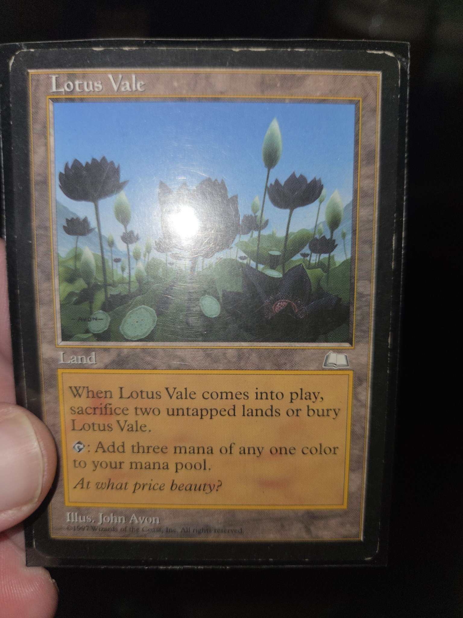What is the value of Lotus Vale by John Avon?