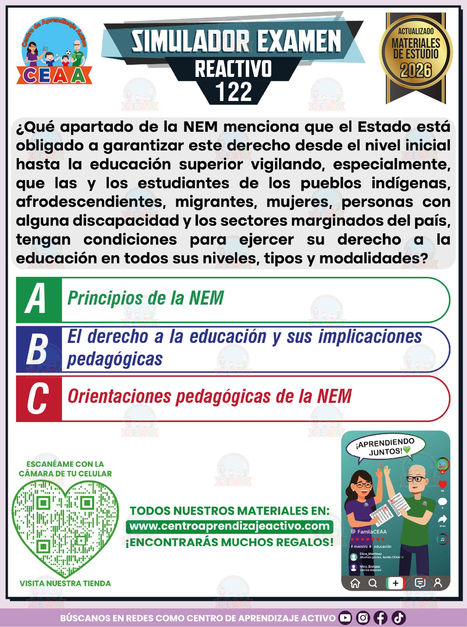 CEAA: - 🎯Logra tu PLAZA O PROMOCIÓN DOCENTE 📚 con nuestros materiales ...