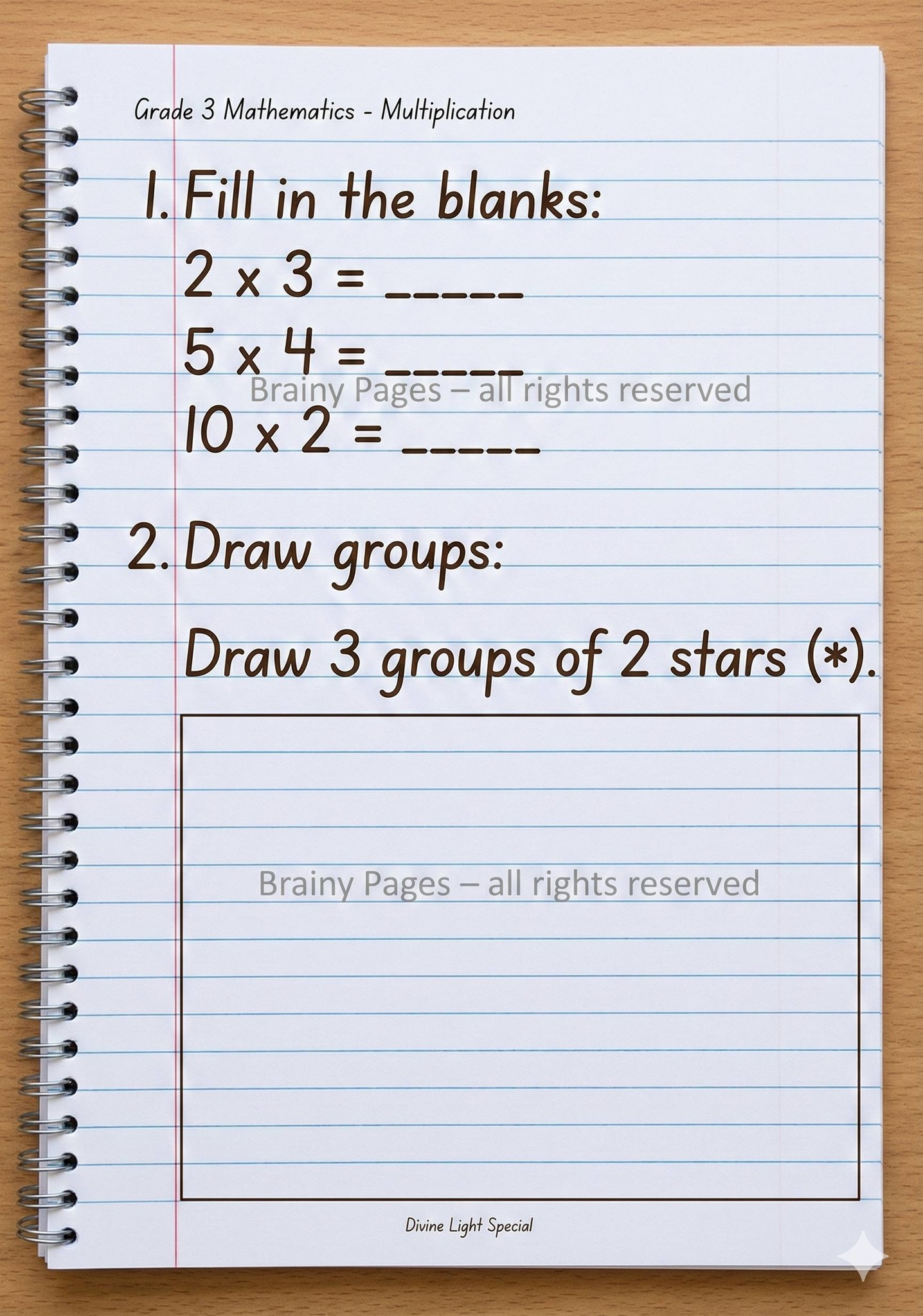 Math practice worksheets grade... - Divine Light Special | Facebook