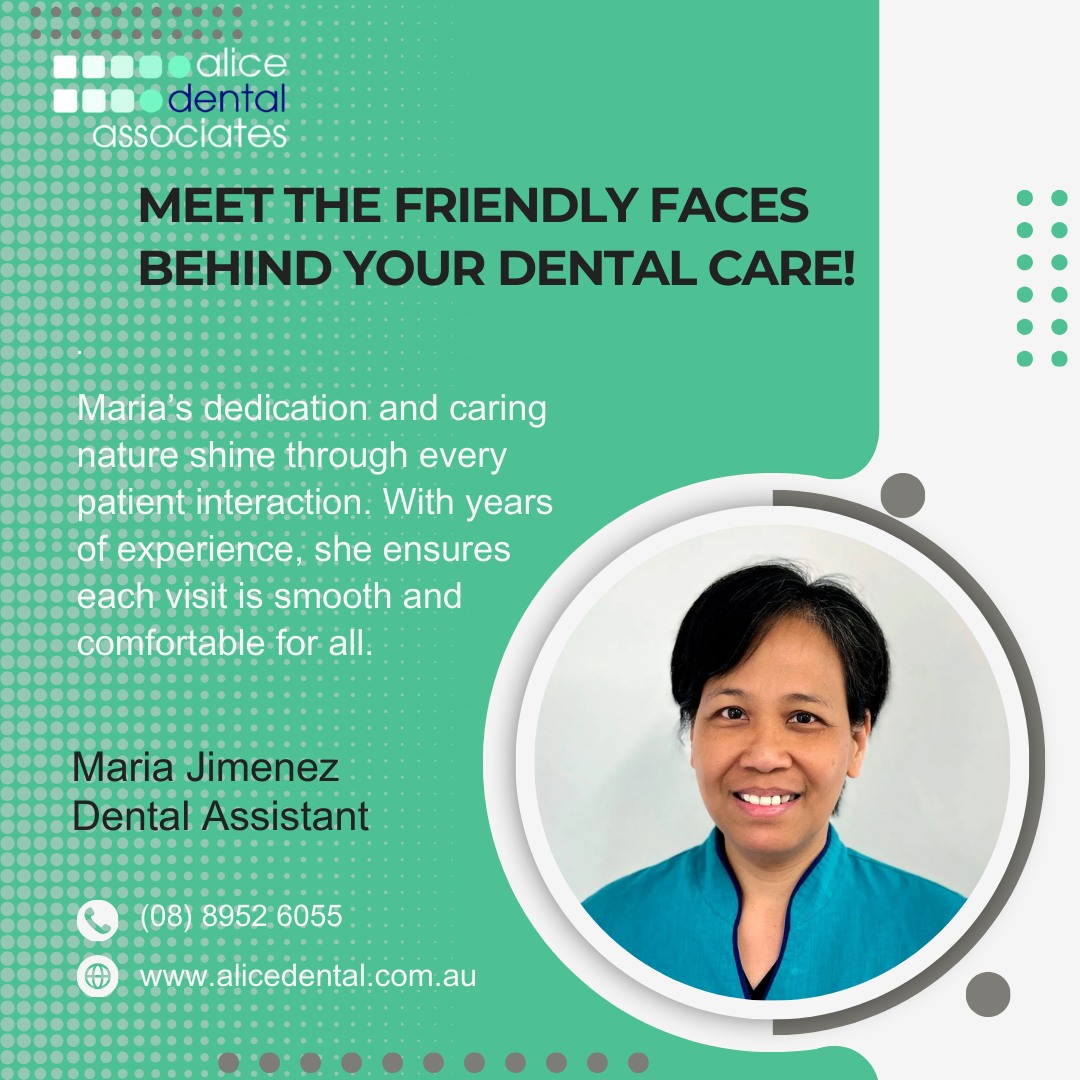 Alice Dental Associates - 🌟Meet Maria Jimenez: Our Skilled Dental ...