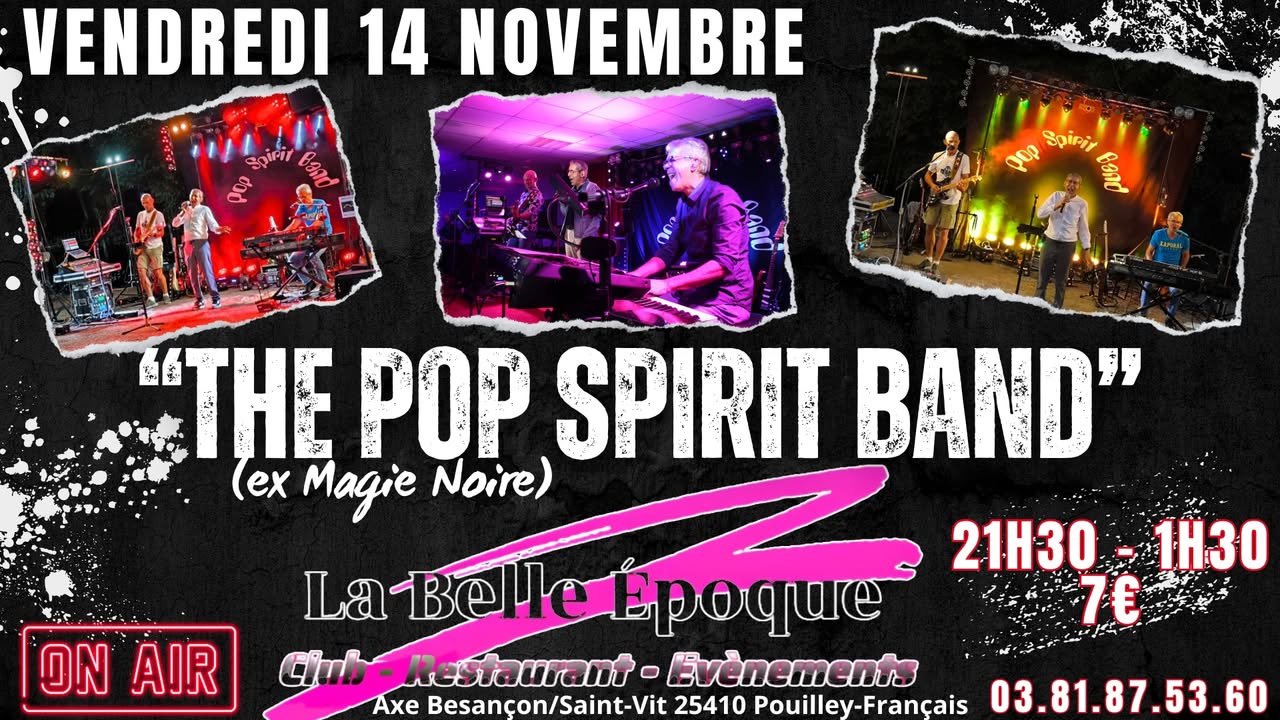 Concert Pop rock LIVE Pop Spirit Band