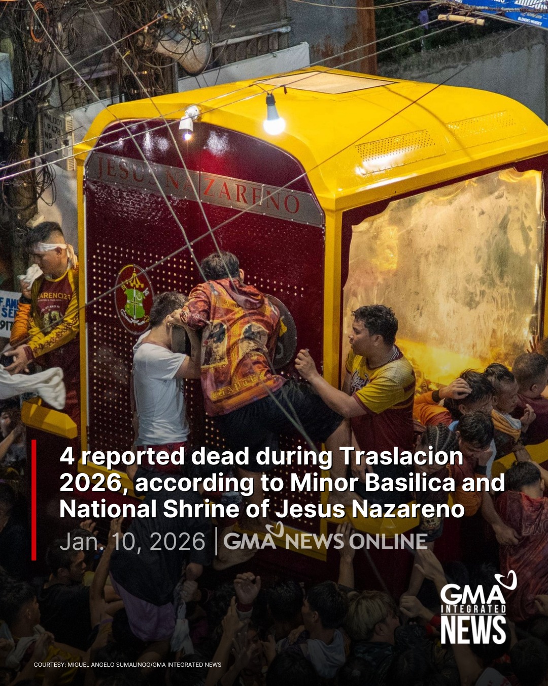 GMA News - Four people were reported to have died during... | Facebook