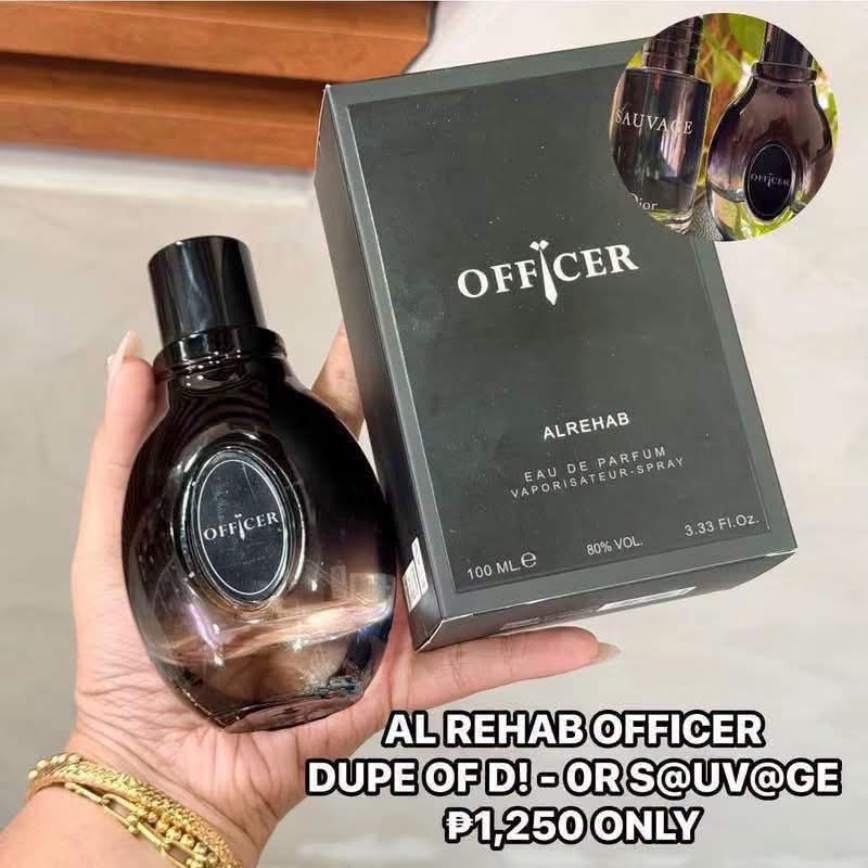 What does Al Rehab Officer perfume smell like