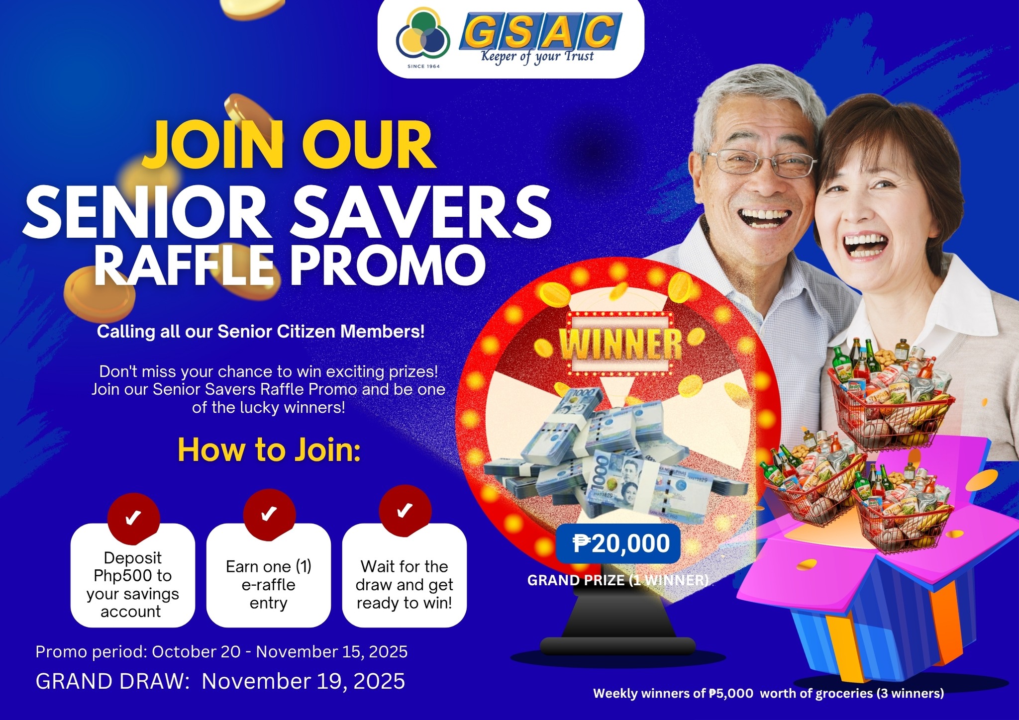 Calling all Senior... - Gubat St Anthony Cooperative - GSAC | Facebook