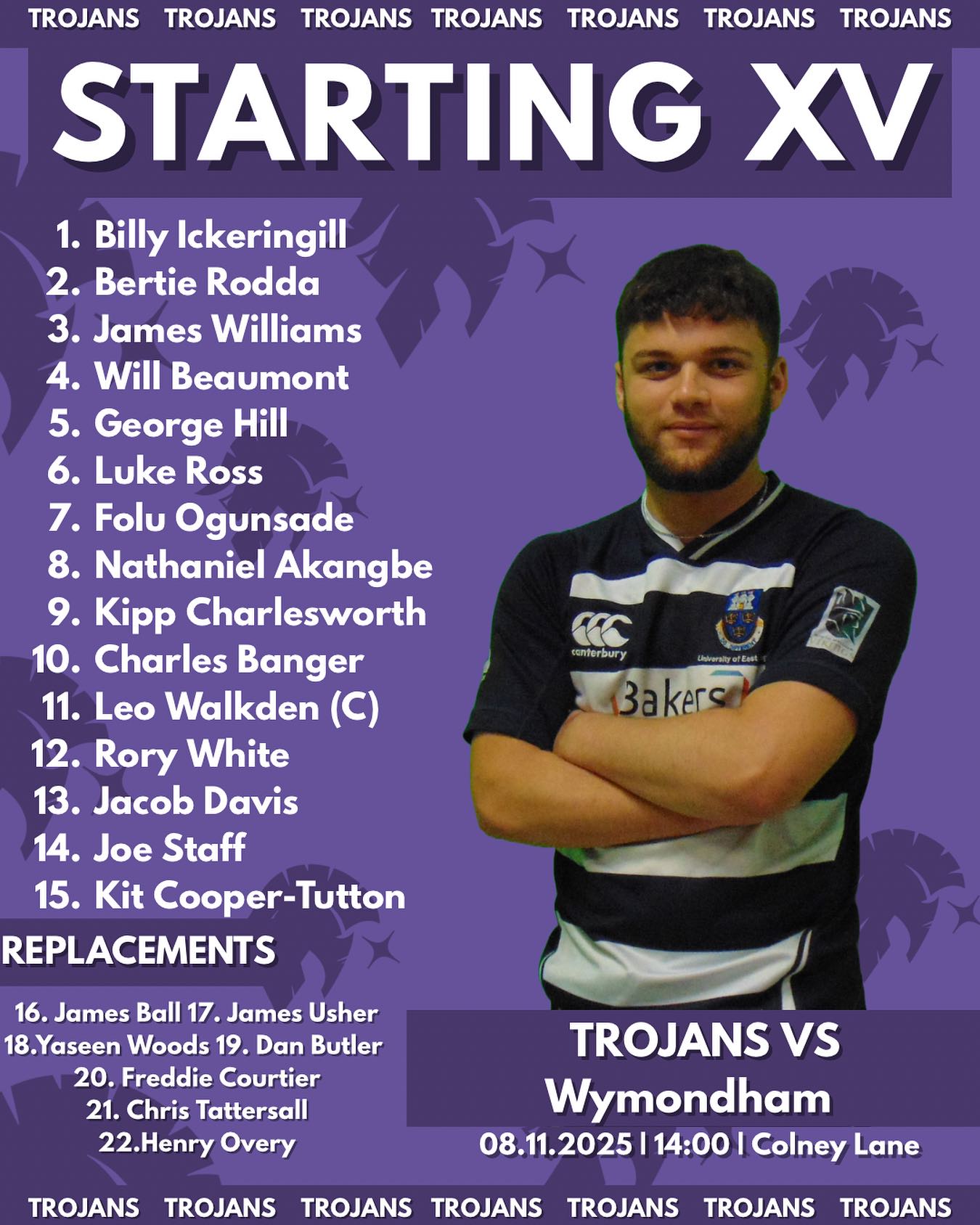 UEA RFC - The Trojans are back with against Wymondham III,... | Facebook
