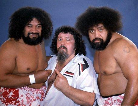The Wild Samoans, Captain Lou Albano, & The Iron Sheik